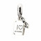 SANHUA S925 Sterling Silber Charm Brille Liebe Lesen Herz Buch Mode Charms Perlen für Frauen Mama Mädchen, Kompatibel mit Allen Armbändern