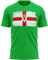 Northern Ireland Flag T Shirt, Distressed Irish Flag Gifts for Men, Football and Cricket Sport Supporters Tee, S, Irish Green