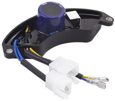 Regulador de tensión automático Generador de gasolina de 5kw y 7,5 kW, estabilizador y regulador de voltaje automático AVR, piezas del generador eléctrico de gasolina, trifásico, 380V, 8 cables