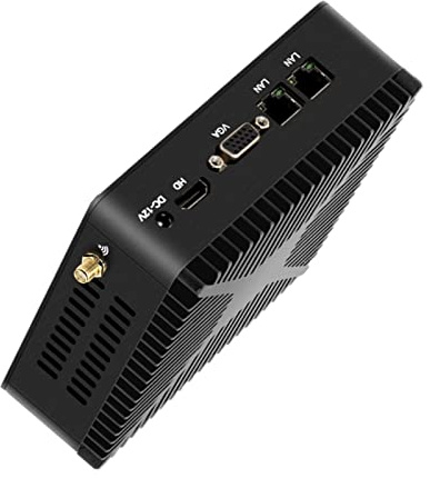 Mini Gaming PC J1800 2THDD 4G Ram Retro Portable DC 12V HD Graphics Solid Mini Gaming PC Plug&Play
