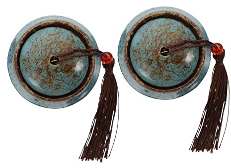 NUOBESTY 2 Pièces pot de bougie mini pot à thé pots à bougies pour faire des bougies pots de bougies vides ancien boite d'emballage cadeau distributeur voyage boîte à thé céramique