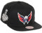 Mitchell & Ness Washington Capitals NHL Top Spot Originaler Fit Schwarz Verstellbare Snapback Cap - One-Size
