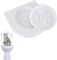 Albert Austin Cat Toilet Seat Reusable Durable Plastic Cat Toilet Training Tray Kitty Potty Training Cat Toilet Trainer Pet Cleaning Easy to Use Pet Toilet Training Seat Fits Most Toilets with Catnip
