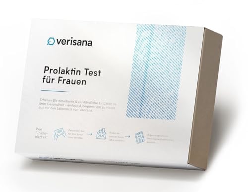 Verisana | Prolaktin Test für Frauen | Verständnis Ihrer Hormonbalance | Einfache Durchführung von Zuhause