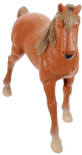 VICASKY Kleines Pferdemodell Aus Kunststoff Realistische Pferdefigur Für Heimdekoration Großartige Deko Für Kinderzimmer Spielzeug Und Themenpartys