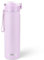 BuildLife Trinkflasche Edelstahl mit Strohhalm, 720ML Isoliert Trinkflasche Auslaufsicher, Spülmaschinenfest Flasche, Doppelwandig Sporttrinkflasche,BPA Frei Wasserflasche (Hellviolett)
