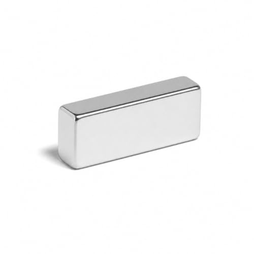 Magnet Store 8mm x 3mm x 3mm Block Neodymium Magnet N42 (0.78KG Pull) - Strong and Compact for DIY, Crafts, and More (1)