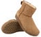 HAFLINGER Lammfell Leder Boots Aino Outdoor Stiefel unisex Braun (Chestnut 1582), Gr 43