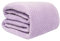 Dreamscene Lilac Waffle Fleece Throw Blanket, Ultra Soft Warm Fleece Fabric Waffle Weave Pattern Luxurious Fleece Blanket For Livingroom Bedroom Sofa, 150x200cm