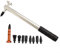 Kit de réparation de bosses de voiture en aluminium - Marteau pour voiture, camion, moto, appareils ménagers - Sans dommages de peinture - 9 têtes interchangeables - Outil de retrait des bosses - Doux