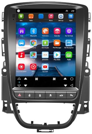 9 inch Android 13 Autoradio für Opel Astra J Bu-ick Excelle Verano 2010-2014, 2+32G Touchscreen Wireless Carplay Android Auto 2 Din Radio Bluetooth WiFi GPS Navi RDS FM AHD Rückfahrkamera Mirror Link