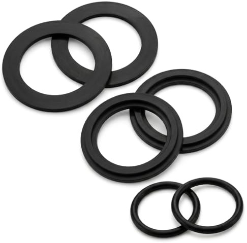 6 Stück Dichtungen, Pool O-Ringe Ersatzteil, Pool Rund Dichtung, Dichtungsring Ersatz Ersatzteile, Ersatzteil Gummiring Einlass für Sandfilterpumpen-Ersatzteile, Kolbenventil Absperrhahn