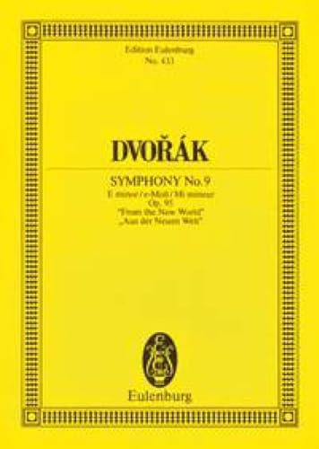Symphony No. 9 in E minor Opus 95 B 178 `From the New World`
