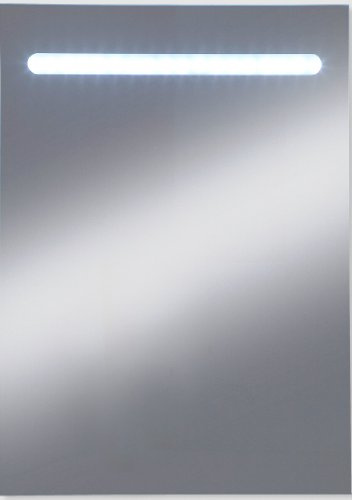 Kristallform. Leuchtspiegel E-Light Three 50 x 70