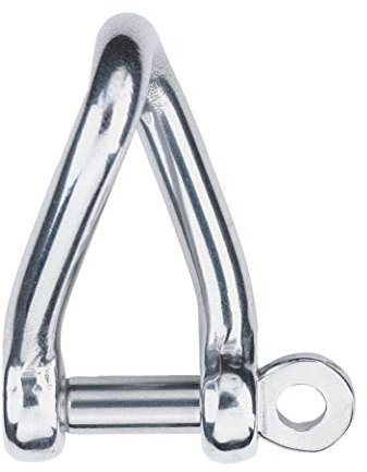 Harken - Grillete forjado con giro, 5 mm