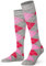 MySocks Hommes Femmes Genou Haute Chaussettes,Fuchsia Rose,42-46