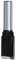 Leman Gerader Fräser Schaft 8 mm, Durchmesser ø 9 mm, blau, 408.709.00