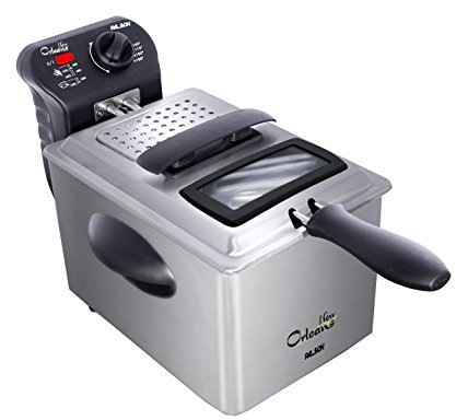 Palson Deep Fat Fryer 2200W Pro 3 Litre Chip Pan Basket Fry Stainless Steel - Free 2 Year Warranty