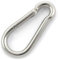 Karabinerhaken 6mm Standard 5 Stk. Edelstahl Karabiner Edelstahl V4A Drahtseil