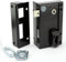 METALUX ND10 9872 Fouillot Droite - Serrure de porte Universelle Entraxe Modulable 60 ou 70 mm Coffre 75x130 mm