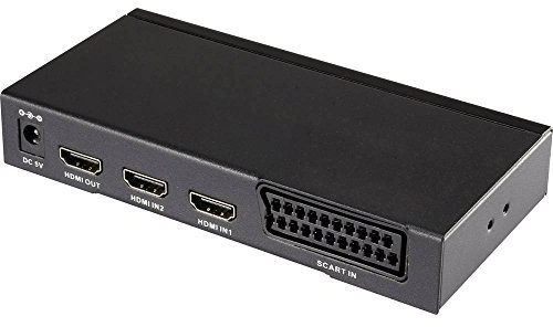 SpeaKa Professional 2+1 HDMI Switch mit SCART-Eingang