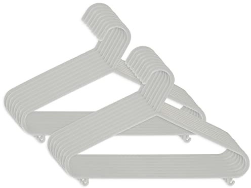 Bieco Kleiderbügel Kinder 16 St. | Länge ca. 30 cm | Baby Kleiderbügel | Kunststoff Kleiderbügel Kinder Baby | Baby Organiser Für Kleiderschrank | Kleiderbügel Baby | Baby Clothes Hangers, 16 Stück