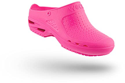 WOCK Bloc Open sans Bride, Sabot Medical de Travail Antistatique, ESD Con Parfum de Citron, Chaussure Unisexe antidérapant et lavé en Machine