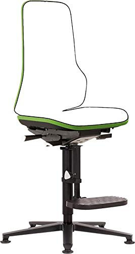 Stuhl NEON grau synchro m. Gleiter u. A.-Hilfe | 4016849503516