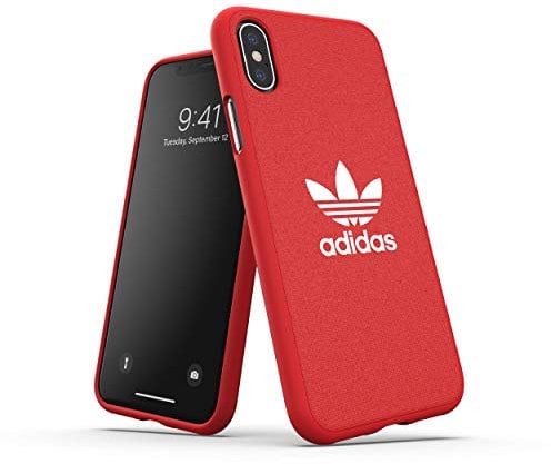 adidas Originals Phone Case/Mobile Phone Case Compatible with iPhone X XS - Red/Red