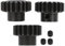 Tbest Pignone Motore, M1 ￠ 5mm 17T-19TT 20T-22T Set pignone Motore in Metallo RC per Auto Camion 1/8 RC(20T-22T) Pignoni 18 Scala 1:8