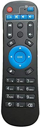 Diamoen Remplacement ForMXQ-4K MXQ H96 Pro T9 X96 Mini T95Z Plus de Smart TV Box Télécommande de contrôle