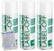 KLEB-EX – VPE: 3 x 200 ml spray – Solvente colla e solvente per etichette – ITW Cramolin – 1341411 – Rimuovi etichette e colla con 1 pz. DEWEPRO® SingleScrubs