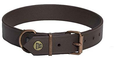 Akah BioThane® Halsung braun dunkel 45 cm