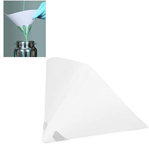 Setaccio per vernice a rete 100, cono di carta per filtri per vernice, filtro conico conico per imbuto per vernice per vernici automobilistiche, artistiche, edili, industriali e artigianali(60Pcs)
