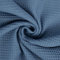 Waffelpique Stoff Lisa, STANDARD 100 by OEKO-TEX, mittelblau (Länge am Stück: ab 50cm / Breite: 150cm)