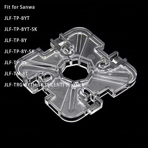 SZJLMKJ Qanba Replacement Restrictor Plate Octagonal Restrictor Gate forSanwa Seimitsu Joystick