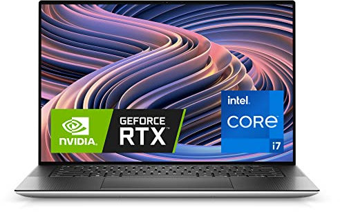 Dell XPS 15 9510 39,6 cm (15,6 cala) laptop (Intel Core i7-11800H, 16 GB RAM, 512 GB SSD, NVIDIA GeForce RTX 3050Ti, ekran dotykowy, Win1 Pro Notebook) srebrny
