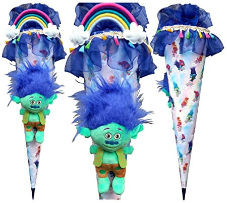Mädchen Schultüte Anna, Elsa, genäht,Personalisierte Zuckertüte 70cm