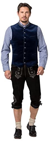 Stockerpoint Lorenzo Herren Trachtenweste, indigo, 48