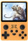 Blast Orby Powkiddy RGB20S Handheld Retro Game Console with Built-in Games, 3.5 Inch IPS Screen, 128GB, 20000 Games, Yellow