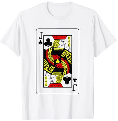 Kreuzbube Poker Kartenspiele Spielkarten Bluffing Casino T-Shirt