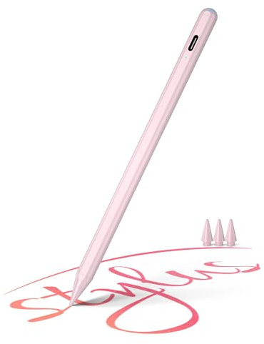 Stift für iPad Apple Pencil USB C, Stylus Pen für iPad 2018-2024, Präzise Kontrolle, Magnetische