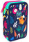 COOLPACK 2-fache Federtasche Federmappe Federmäppchen Lady Color 35-teilig gefüllte Schüleretui Stifte und Pinsel Fanartikel inkl. Aufgabenheft Federbox Etui Stiftetasche Schlamper-Etui Schul-Etui