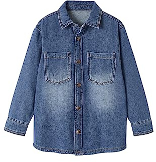 Vertbaudet Jungen Jeanshemd