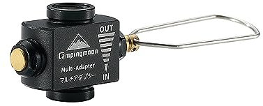 camping moon Gaskartuschen Adapter Gas Nachfülladapter Butan Schraubventil Adapter Campingkocher Adapter Lindal Ventil Kanister BKZ15