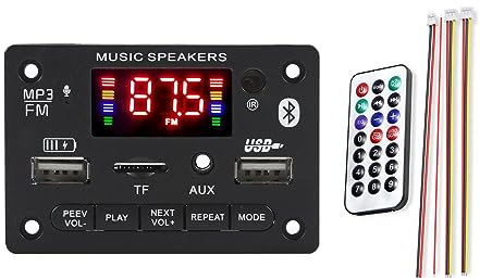 Auto FM Radio MP3 Player Bluetooth 5.0 Decoder Board Modul Radio FM Frequenz 87.5-108MHz