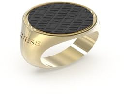 GUESS Jewellery Man Ring JUMR03222JWYGBK62, Einheitsgröße, Nicht-Edelmetall, Kein Edelstein