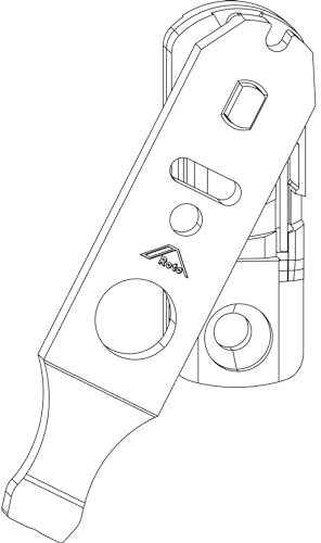 ROTO NX Niveauschaltsperre Flügelteil Holz/PVC