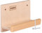 VIAMO® Sauna Brillenablage aus Holz inkl. Schrauben für eine Brille