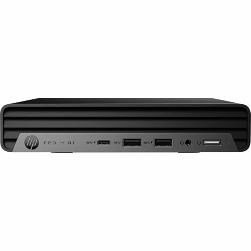 HP Pro Mini 400 G9 Desktop Computer - Intel Core i5 14th Gen i5-14500T - vPro Technology - 8 GB - 256 GB SSD - Desktop Mini